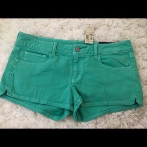 Teal American eagle shorts size 12 new with tags